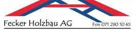 Fecker Holzbau AG logo